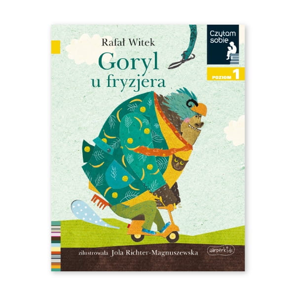 Goryl u fryzjera. Czytam sobie. Poziom 1