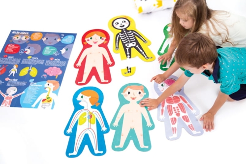 Duuuże puzzle Moje ciało CzuCzu