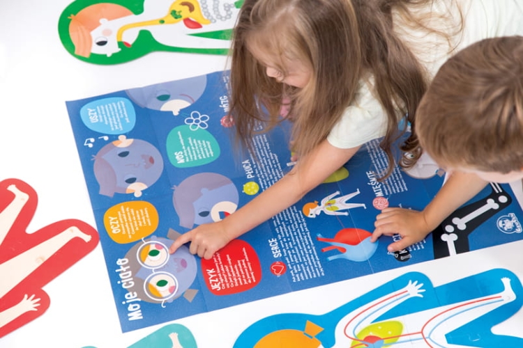 Duuuże puzzle Moje ciało CzuCzu