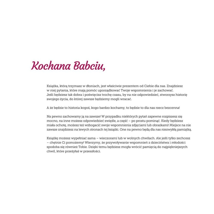 Opowiedz mi, Babciu