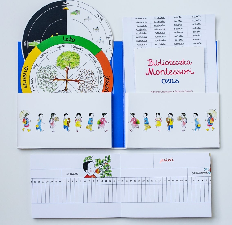 Biblioteczka Montessori. Czas