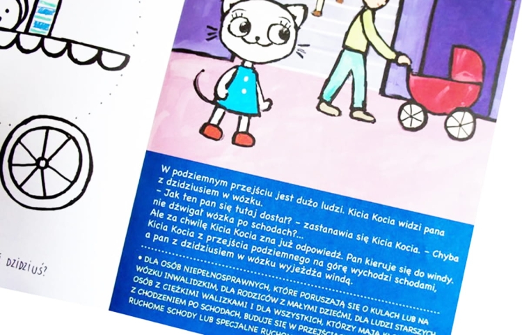 Kicia Kocia w mieście. Ruch uliczny
