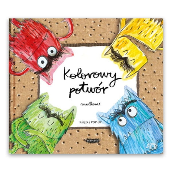 Kolorowy potwór. Pop-up