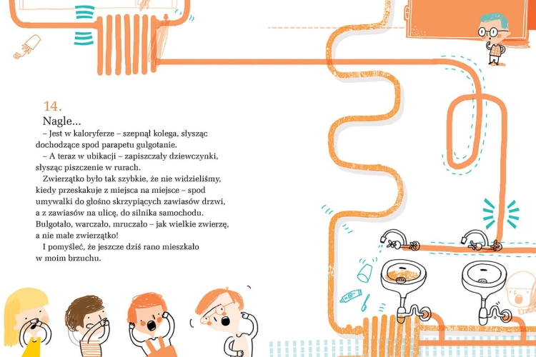 W moim brzuchu mieszka jakieś zwierzątko