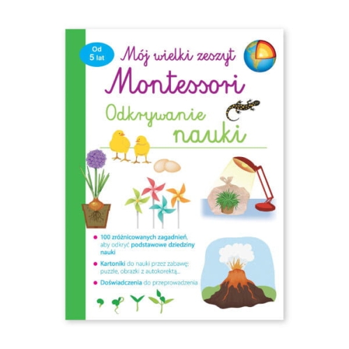 Mój wielki zeszyt Montessori. Odkrywanie nauki