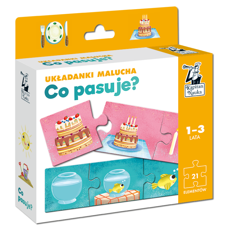Co tu pasuje? Układanki malucha