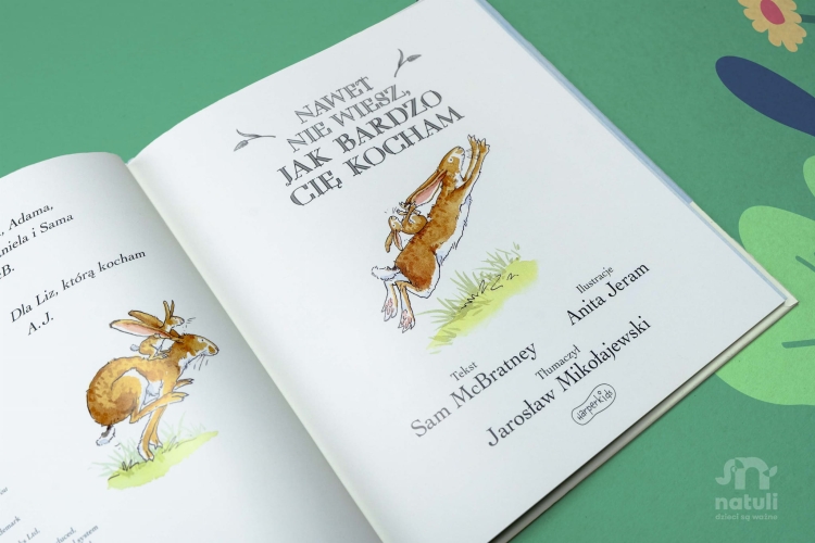 Nawet nie wiesz, jak bardzo Cię kocham