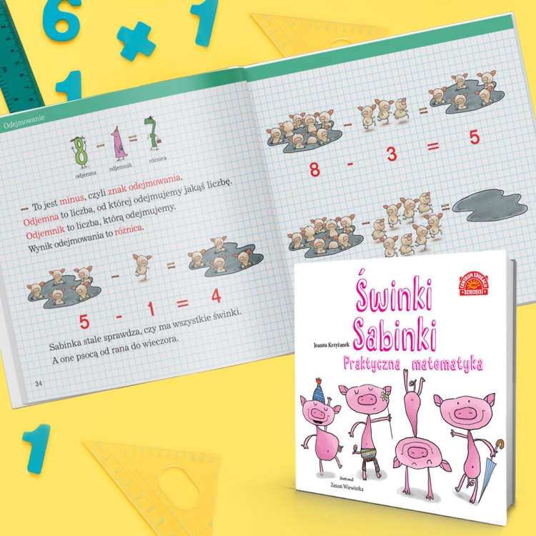 Świnki Sabinki. Praktyczna matematyka