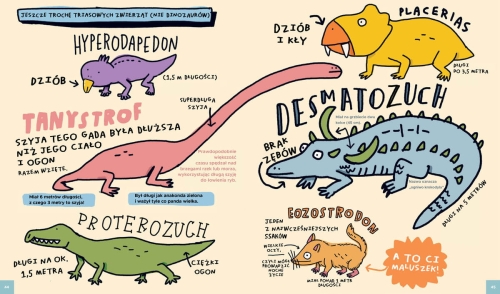 Totalnie wszystko o dinozaurach. i innych prehistorycznych bestiach