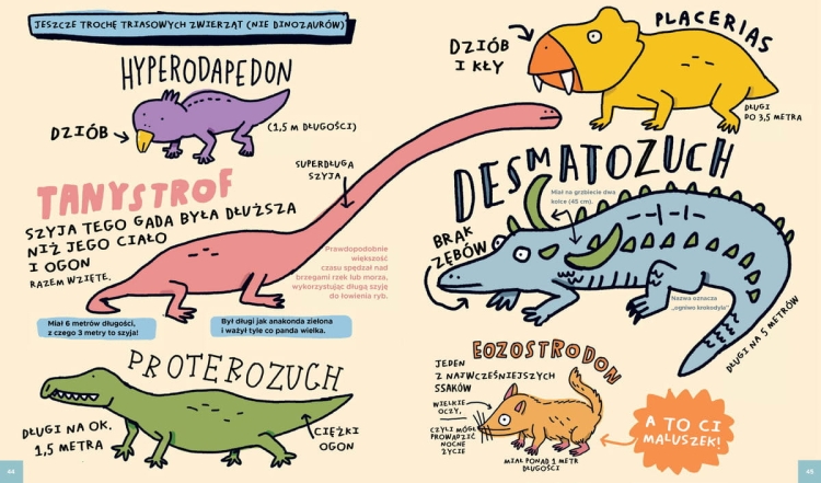 Totalnie wszystko o dinozaurach. i innych prehistorycznych bestiach
