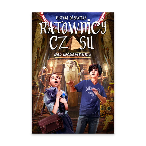 Nad wodami Nilu. Ratownicy czasu. Tom 2.jpg.png