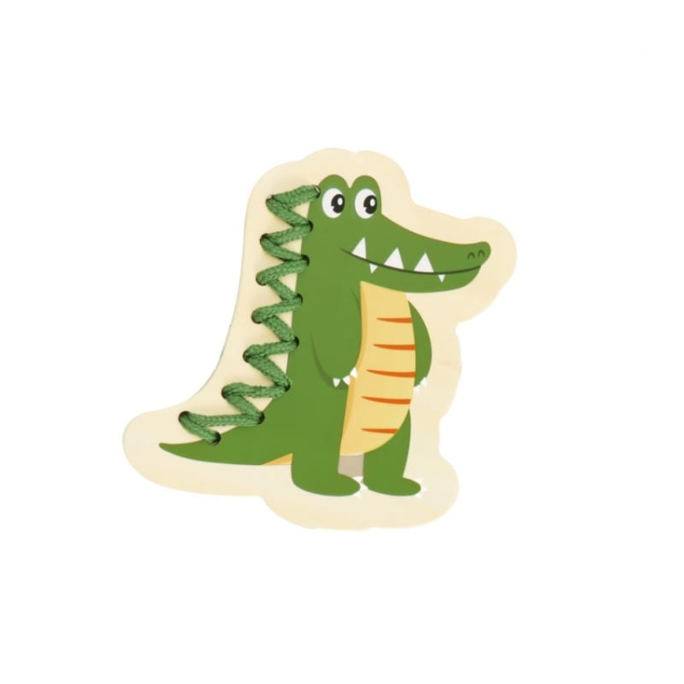 CLASSIC WORLD Drewniana Sznurowanka Przeplatanka Nawlekanka Przewlekanka Zwierzątka 10 el.5.jpg