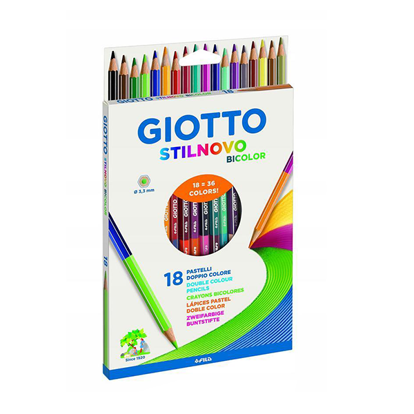 Kredki Stilnovo dwustronne 18 kolorów GIOTTO.jpg.png