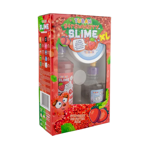 Zestaw Super Slime XL - Truskawka TUBAN.webp.png