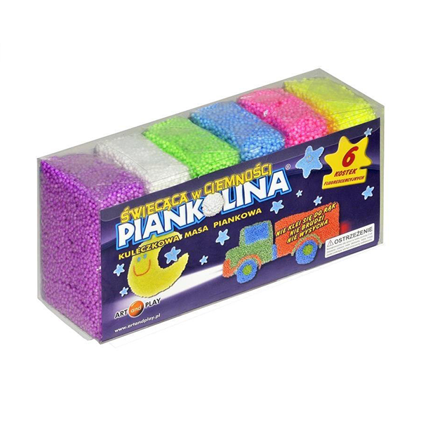 Piankolina świecąca w ciemności 6 kostek Art. and Play - 5901549031089.jpg.png