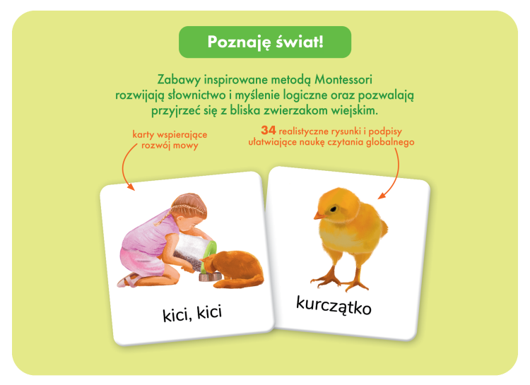 Zwierzęta na wsi. Montessori3.png