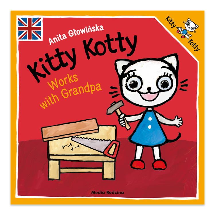 Kitty Kotty works with Grandpa. Kicia Kocia - księgarnia Natuli.png