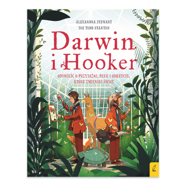 Darwin i Hooker. Opowieść o przyjaźni, pasji i odkryciu, które zmieniło świat - księgarnia Natuli.png