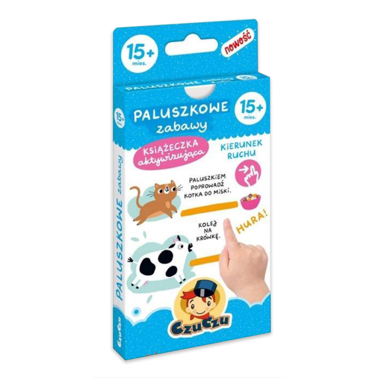 Paluszkowe zabawy CzuCzu dla dzieci 15m+ - księgarnia Natuli.jpg.png
