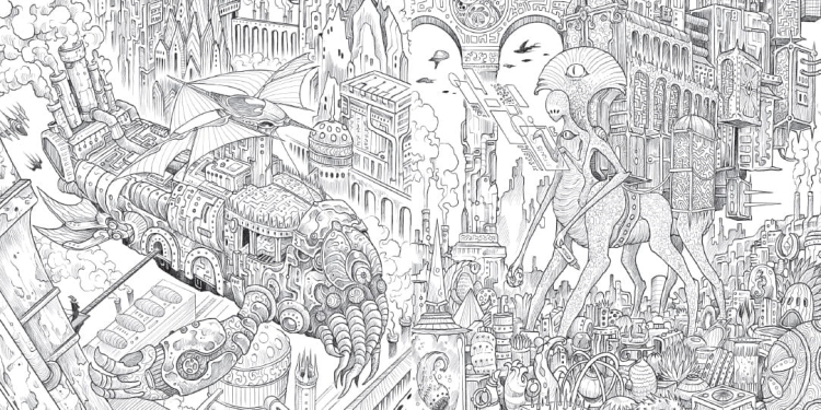 Obce światy. Pokoloruj kosmiczne królestwa_7 - księgarnia Natuli.png