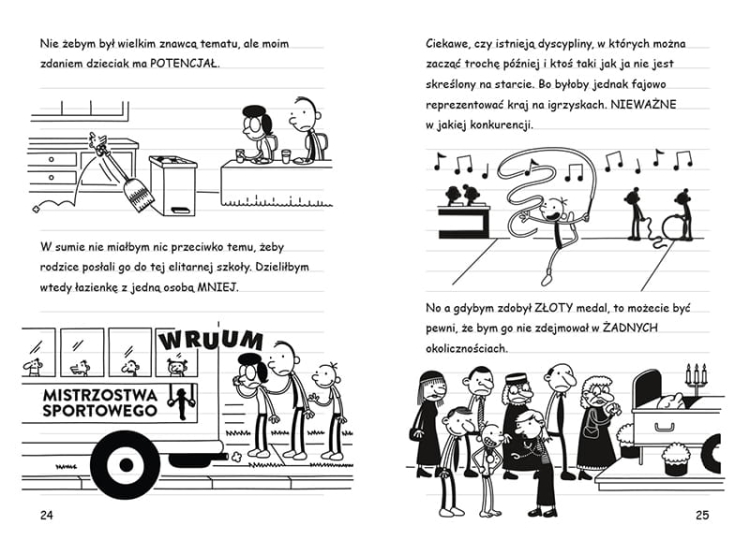 Krótka piłka. Dziennik cwaniaczka_4 - księgarnia Natuli.png