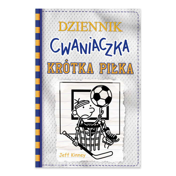Krótka piłka. Dziennik cwaniaczka - księgarnia Natuli.png