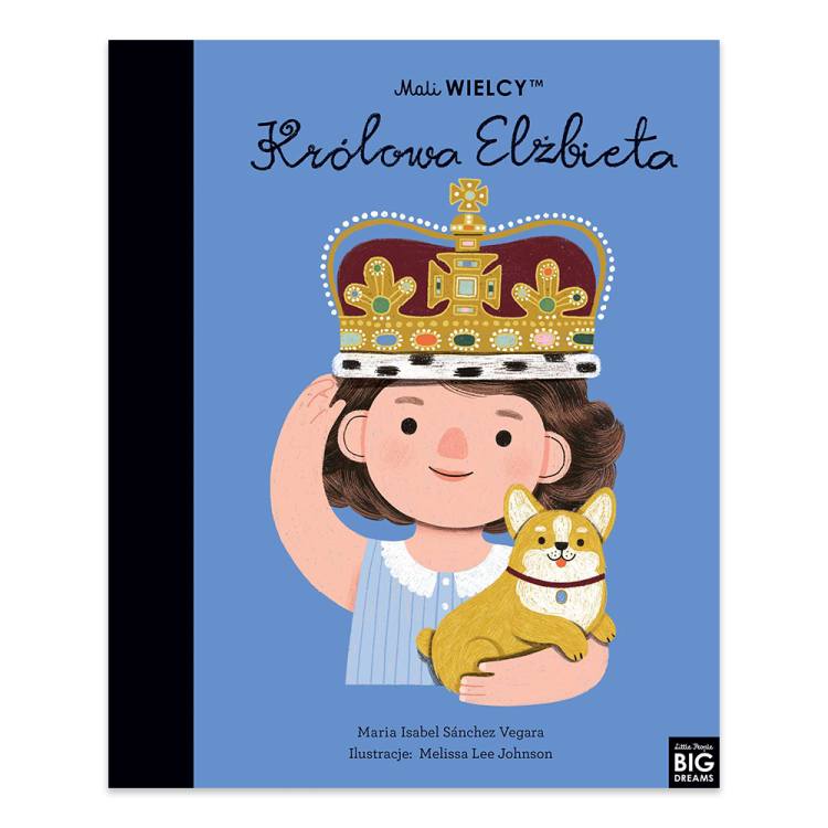 Mali WIELCY. Królowa Elżbieta - księgarnia Natuli.jpg.png
