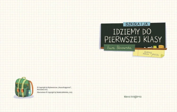 Szkoła i ja. Idziemy do pierwszej klasy_2 - księgarnia Natuli.jpg