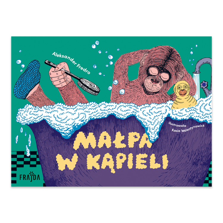 Małpa w kąpieli - księgarnia Natuli.png