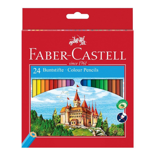 Kredki Zamek 24 kolory FABER CASTELL - księgarnia Natuli.jpg.png
