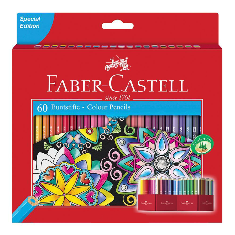 Kredki Zamek 60 kolorów FABER CASTELL - księgarnia Natuli.jpg.png