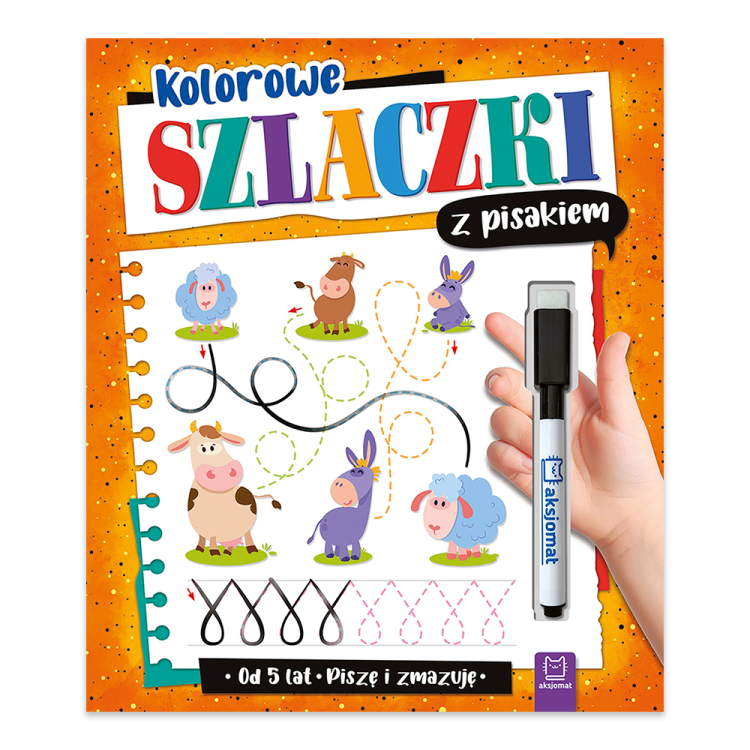 Kolorowe szlaczki z pisakiem. Piszę i zmazuję - księgarnia Natuli.png