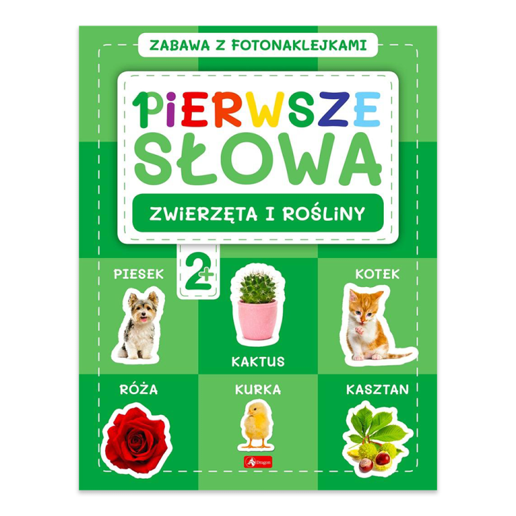 Pierwsze słowa. Zabawa z fotonaklejkami. Zwierzęta - księgarnia Natuli.jpg.png