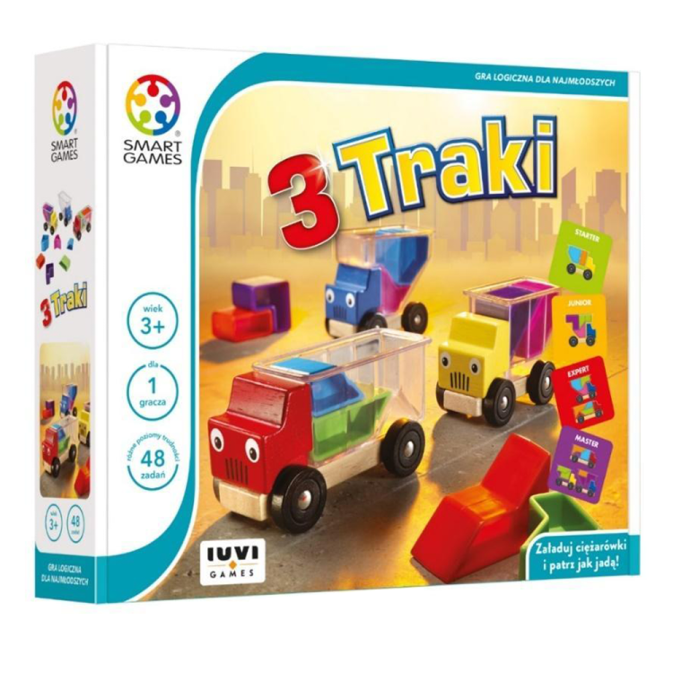 Smart Games 3 Traki (PL) IUVI Games - księgarnia Natuli.png