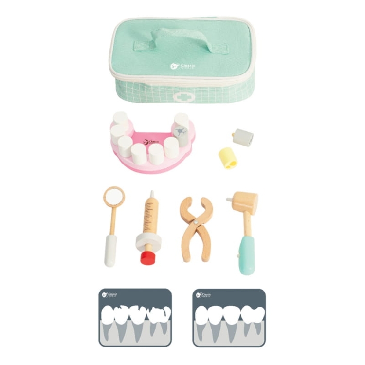 CLASSIC WORLD Zestaw Małego Dentysty Walizka Lekarza_3.jpg
