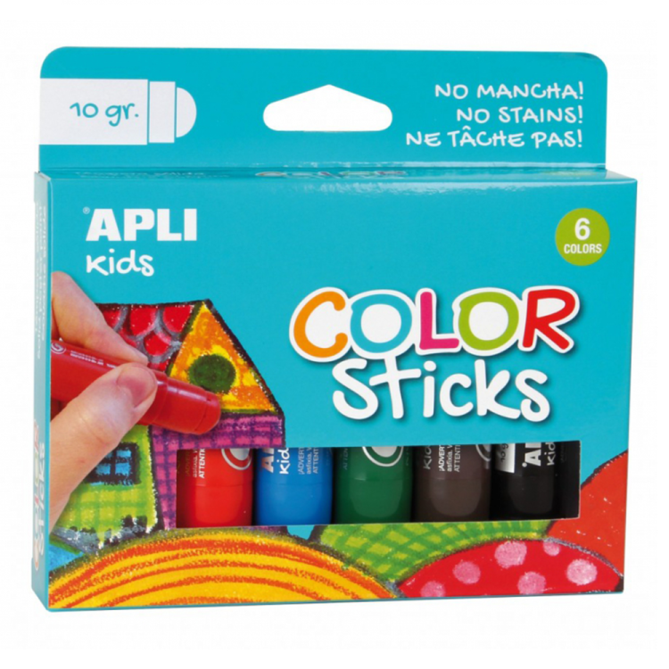 Farby w kredce Apli Kids - 6 kolorów.png