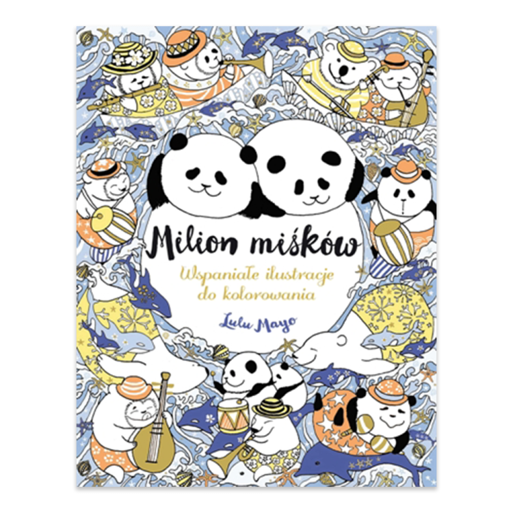 Milion Miśków. Wspaniałe ilustracje do kolorowania.png