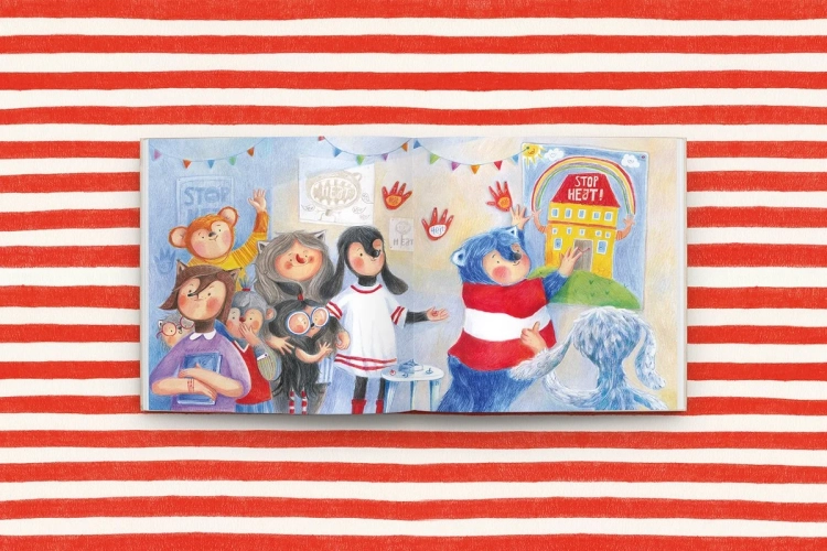 Bądź sobą, Pinku! Książka o asertywności i stawianiu granic dla dzieci i rodziców trochę też_8.webp