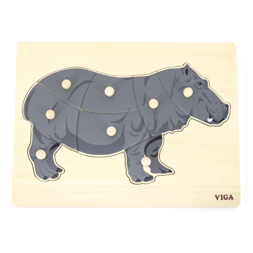 Drewniane Puzzle Montessori Hipopotam z Pinezkami.png