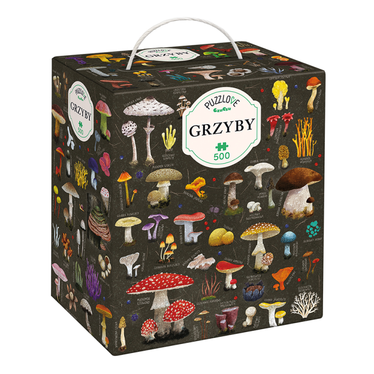 Puzzle 500 Puzzlove rodzinne CzuCzu Grzyby.png