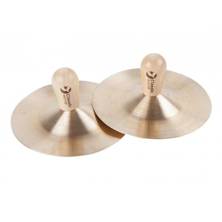 CLASSIC WORLD EDU Instrument Muzyczny Talerze (9 cm) dla Dzieci 2 szt.png