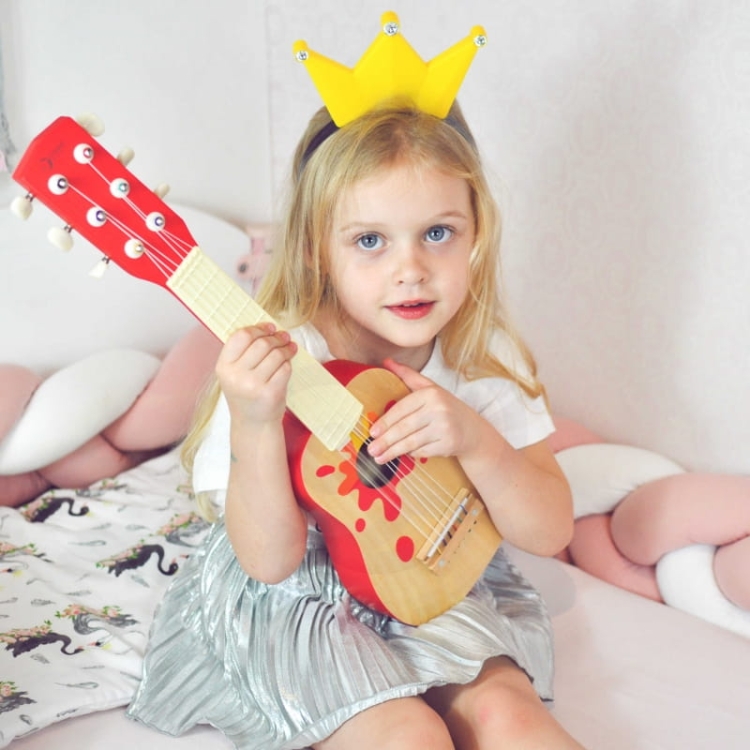 CLASSIC WORLD Drewniana Gitara dla Dzieci Akustyczna_3.jpg