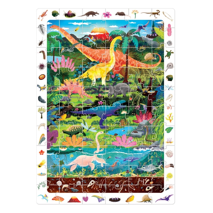 Puzzle obserwacyjne 60 el. Dinozaury_3.jpg