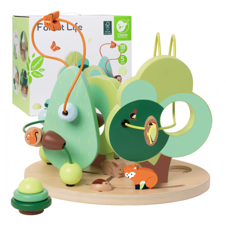 CLASSIC WORLD Edukacyjny Labirynt Przeplatanka Forest Life 18m+ FSC_pro.png