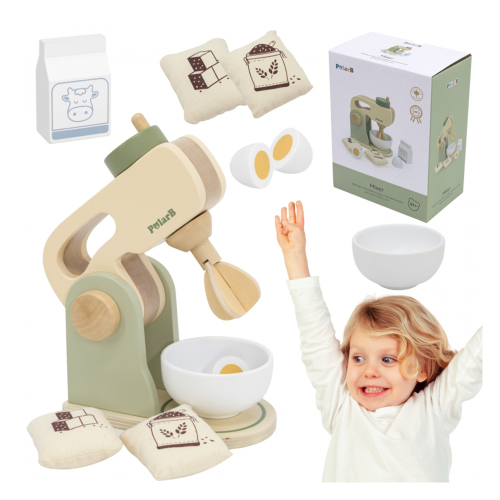 VIGA PolarB Drewniany Mikser Kuchenny Zielony + Akcesoria.png