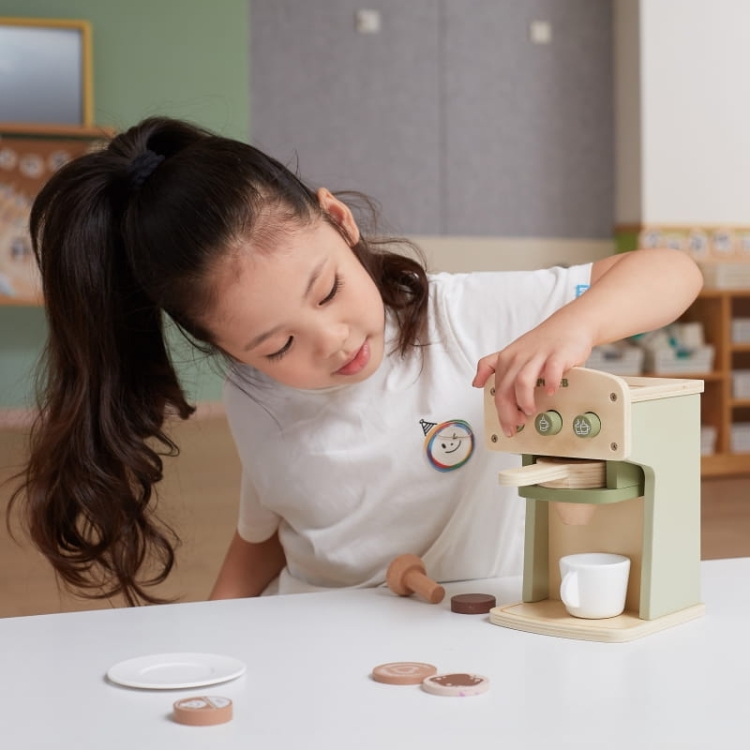 VIGA PolarB Drewniany Ekspres do Kawy Zielony + Akcesoria_2.jpg