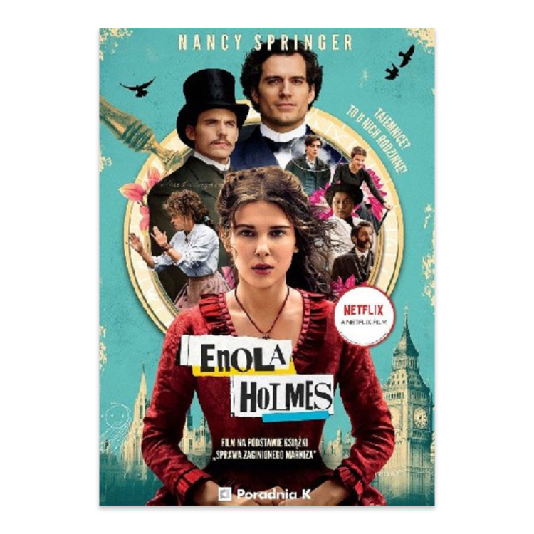 Sprawa zaginionego markiza. Enola Holmes (okładka filmowa).png