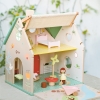 CLASSIC WORLD Wiejski Drewniany Domek Dla Lalek 10 el5.jpg