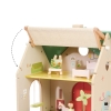 CLASSIC WORLD Wiejski Drewniany Domek Dla Lalek 10 el6.jpg