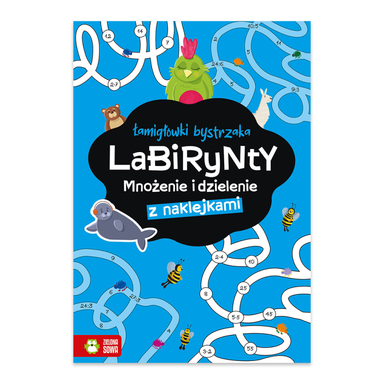 Labirynty. Mnożenie i dzielenie. Łamigłówki bystrzaka.png